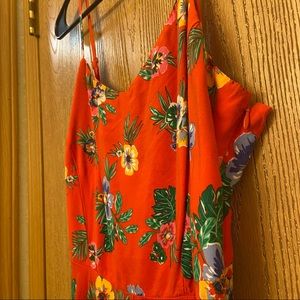 Old Navy Floral Casual Dress, Sz L
